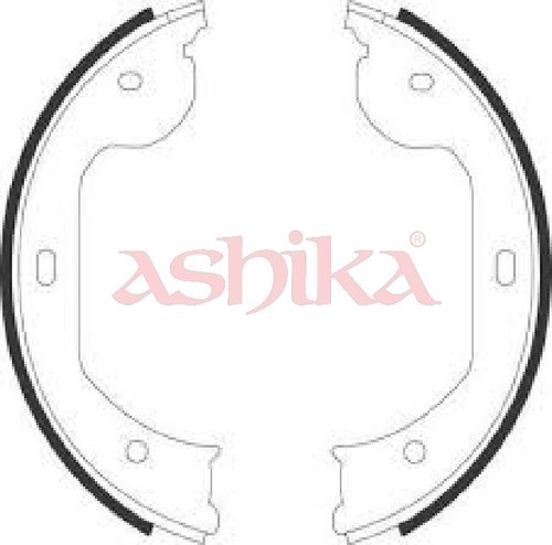 Ashika bremsbackensatz - ashika,