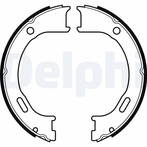 Delphi bremsbackensatz - delphi,