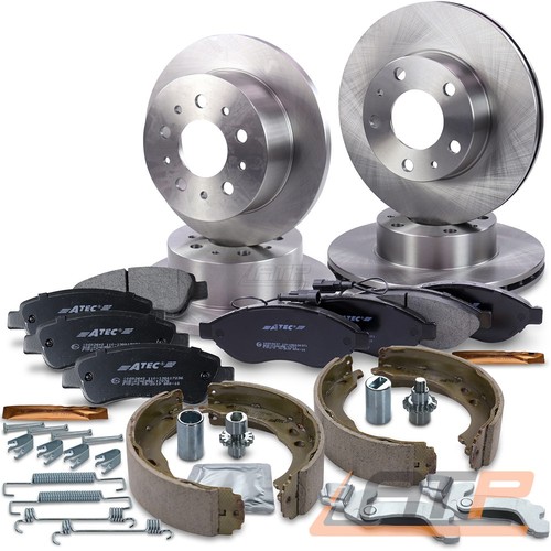 Bremsscheibe beläge - 4x, +